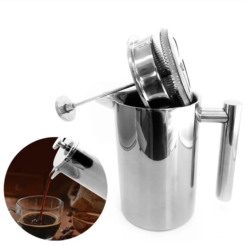 Coffee Equipment Camping - Double Walled Insulated Coffee Pot Filter