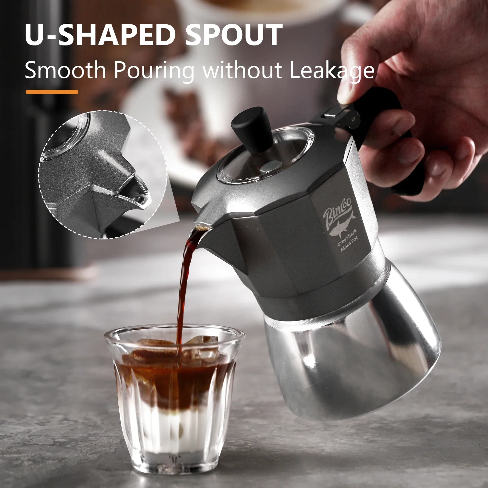 Bincoo 2 Cups Double Valve Mok - Coffee Equipment Camping review and price