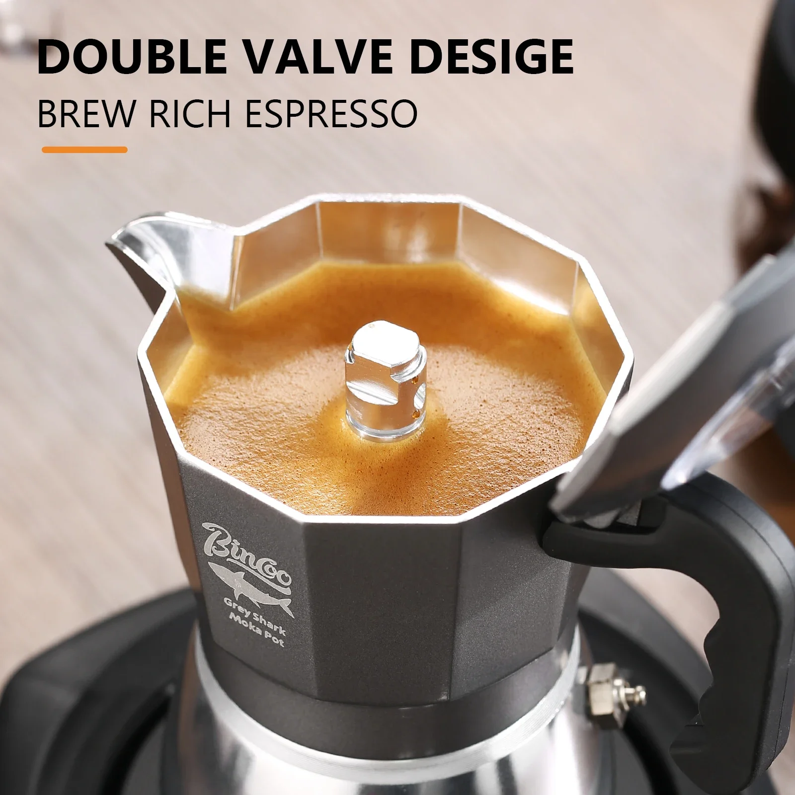 Bincoo 2 Cups Double Valve Mok - Coffee Equipment Camping review and price