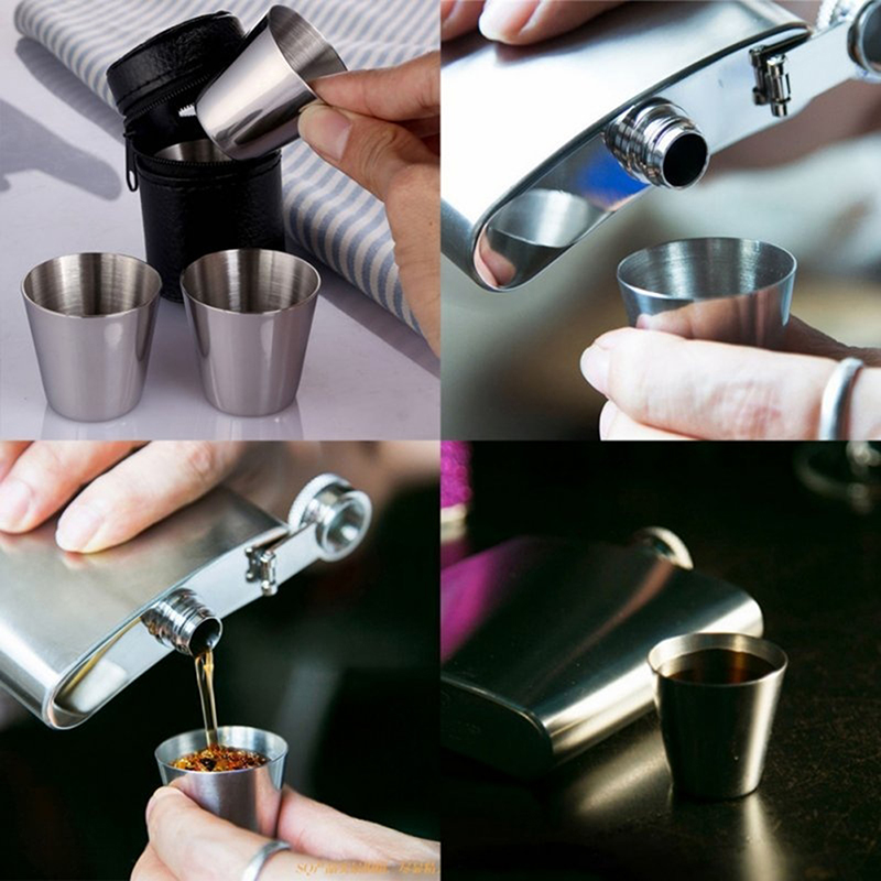 4/6Pcs Stainless Steel Cups Mi - Coffee Equipment Camping review and price